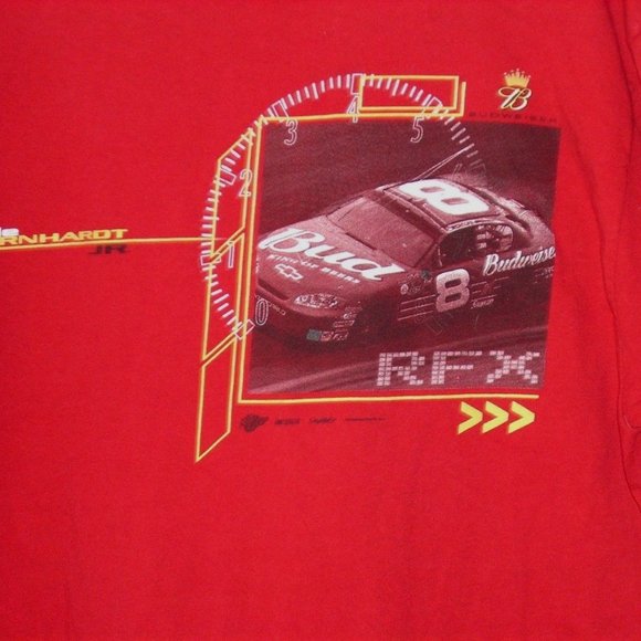 Men's T-Shirt,Dale Earnhardt Jr.,Size L,Red - Picture 2 of 6